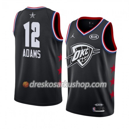 Muški NBA Dres Oklahoma City Thunder Steven Adams 12 2019 All-Star Jordan Brand Crna Swingman